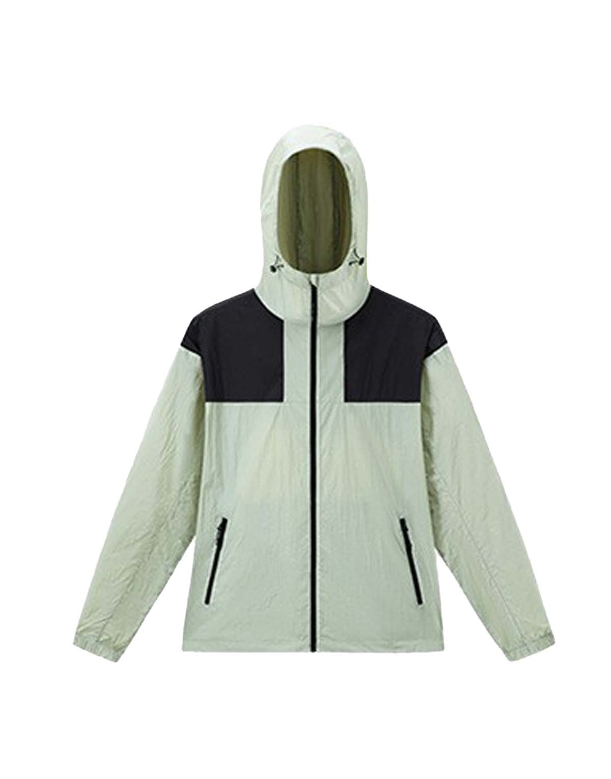 Men's Color-Blocked Ice Silk Sun Protection Shirt-5097-1